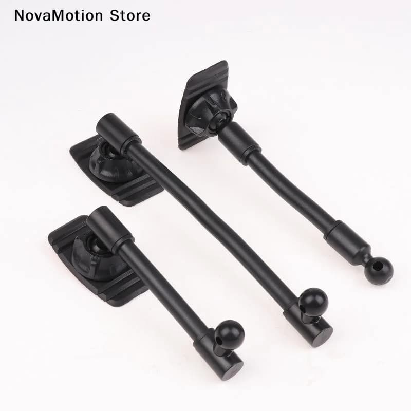[NM]1 Set Car Dashboard Windshield Cellphone Mount Stand 17mm Ball Head Arm Base For Car Phone Holder Nano Glue Sticker Base[NM]