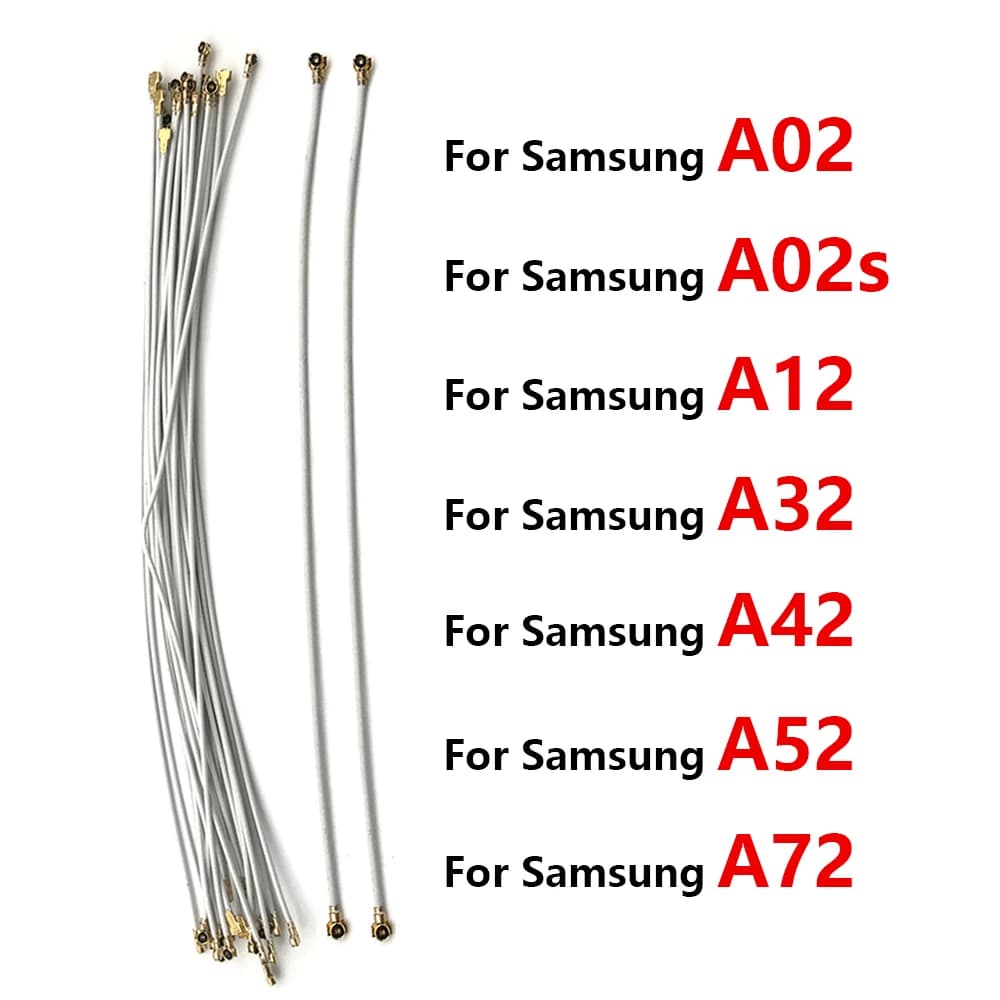 Cavo flessibile per segnale antenna Wifi interno a nastro per Samsung A02 A02S A12 A32 A42 A52 A72 4G 5G