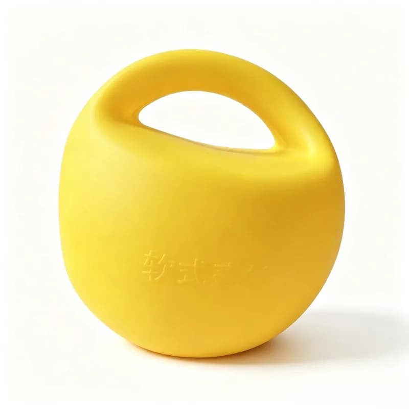 2pcs Yellow/Green/Red Soft Kettlebells Non-slip Soft Base Fitness Training Strength Training