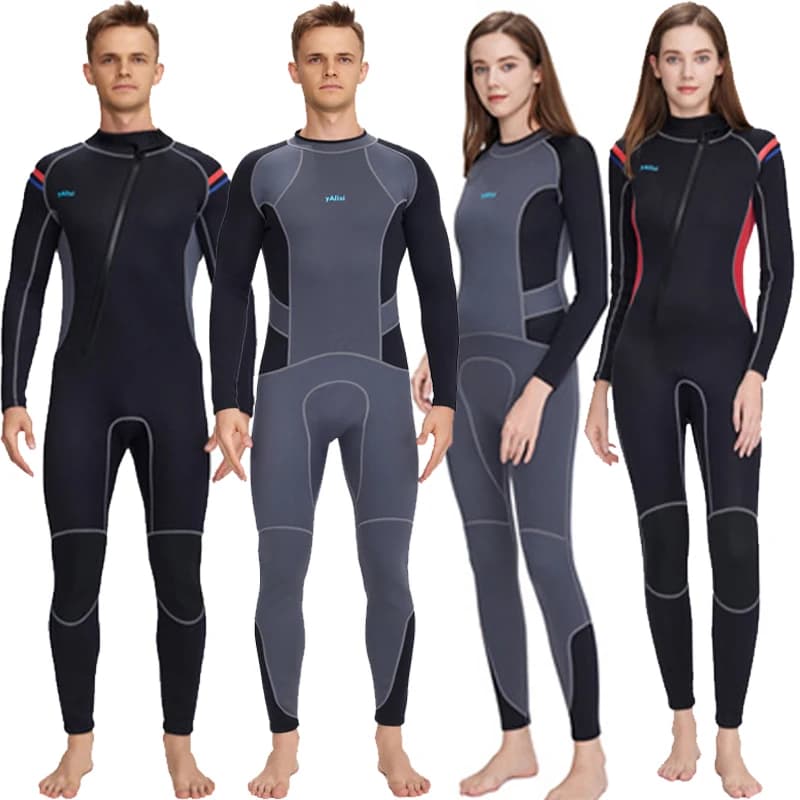 New 3MM New Prene Mute Man Woman Swimwear Scuba Underwater Fishing Snorkeling Surf Winter Integer costume Warm diver