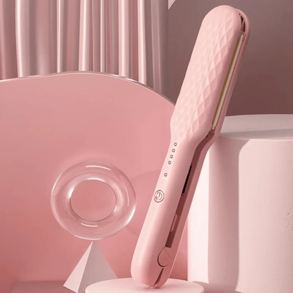 Caps Plate 2 in 1 Quick Heating, Iron Intelligent Hairpins Portable with Temperature Control, Styling Tool for Home