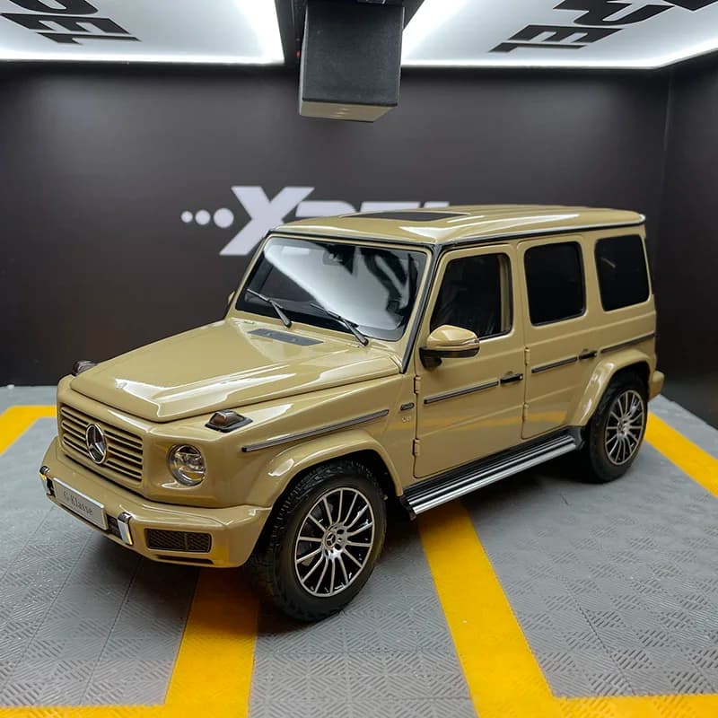 1:18 nuova classe G Large G500 SUV 2018 lega Full-Open modello di auto ornamenti regali per ragazzo collezione scatola originale