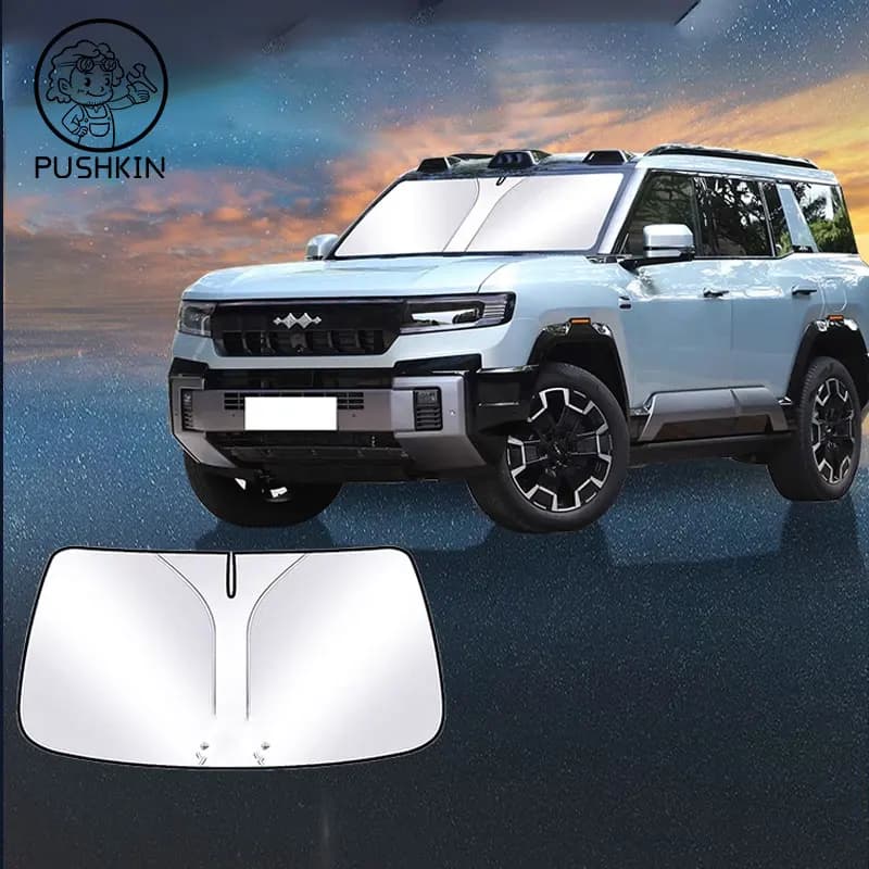 Per BYD Leopard 8 Denza B8 2025 2026 Parasole Protezione UV Tenda Parasole Visiera Parabrezza Anteriore Protezione Accessori Auto