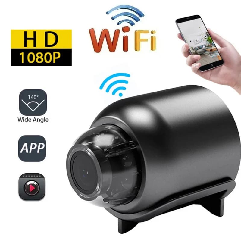 X5 Mini telecamera Wireless 1080P Sorveglianza Sicurezza Scheda video Cam Visione notturna Rilevazione movimento Videocamera Monitor Cam Smart Home