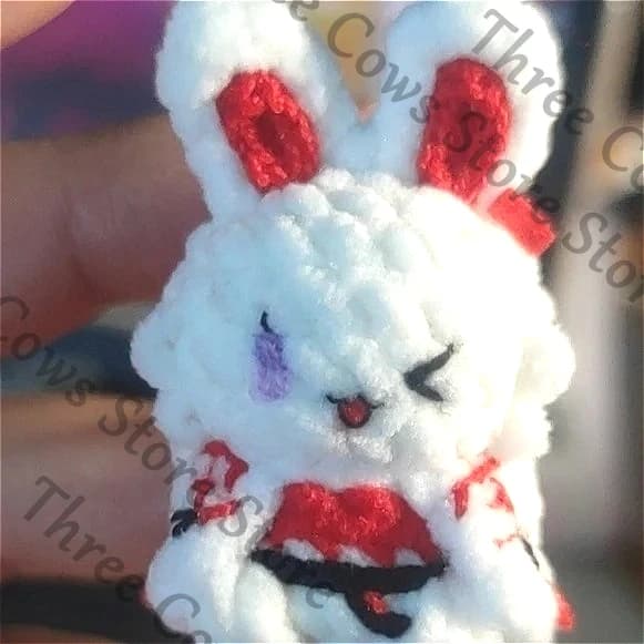 Anime Arknights Nian Cosplay Cartone Animato Peluche Fatto a Mano Mini Uncinetto Accessori per Pupazzi Regalo per i Fan