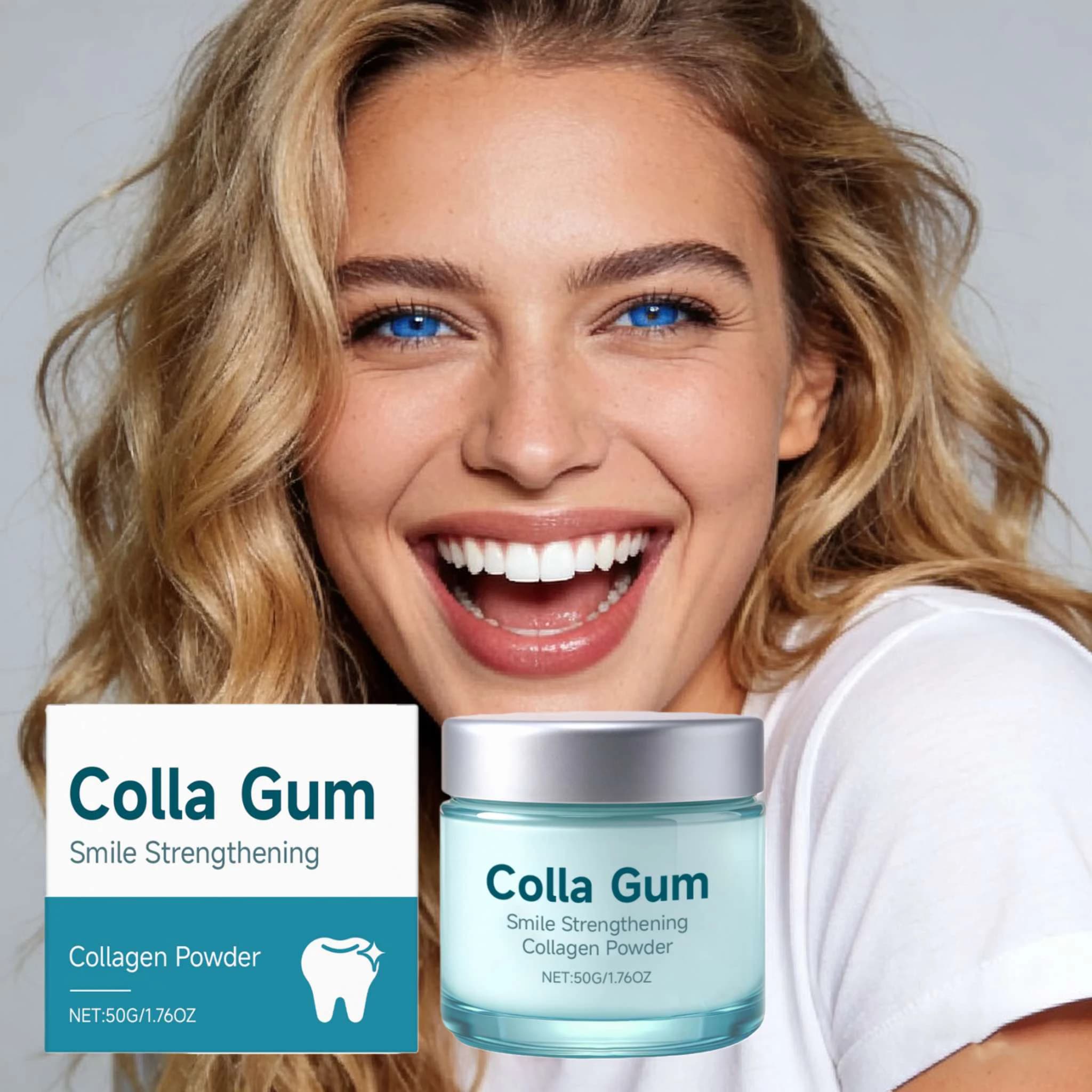 1-3 pieces of toothpaste powder to illuminating collagen, soothes the gums, removes dental plaque, fresh breath, relieves caries, oral care