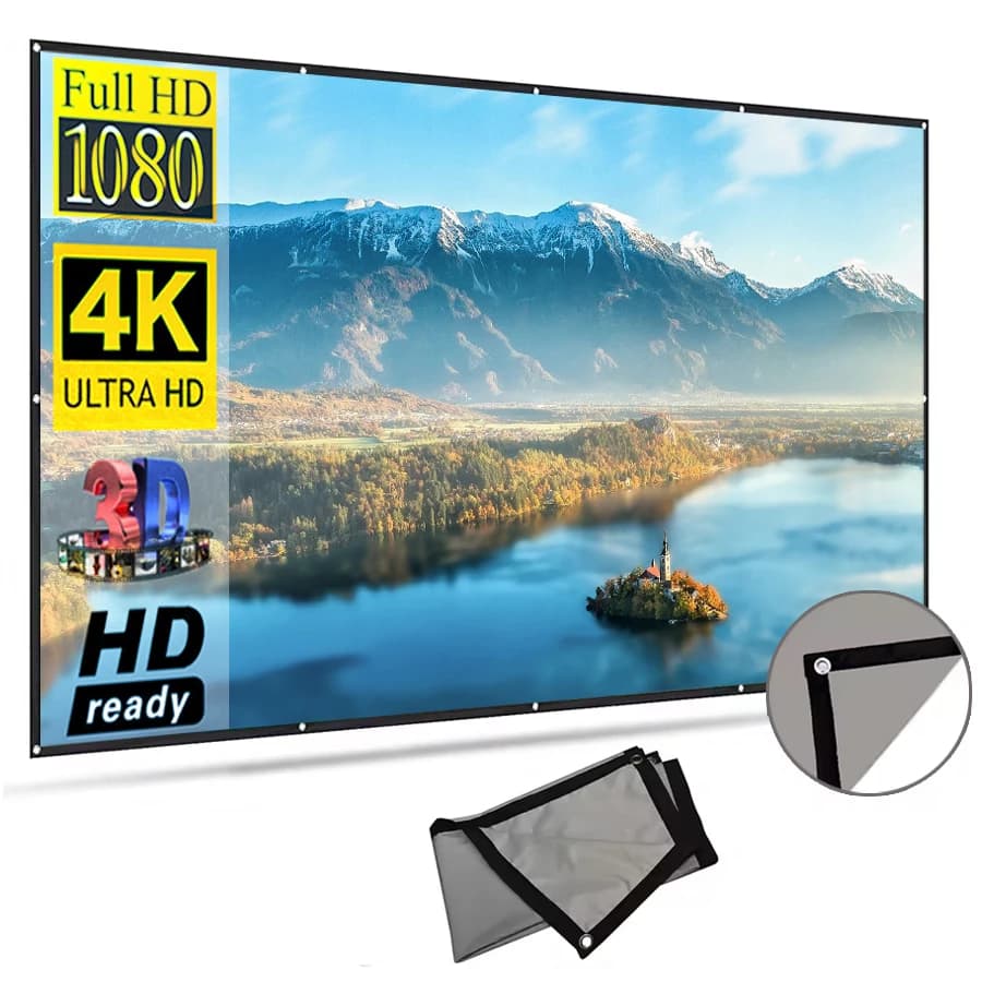 Schermo di proiezione con cornice fissa ALR Black Diamond da 100 pollici Lunetta ultra stretta Luce ambientale che rifiuta il proiettore normale 4K 8K 3D HD