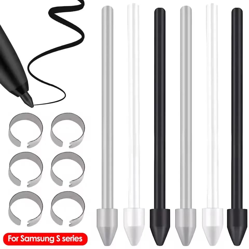 Pennini di ricambio per tablet per Samsung Galaxy Tab S7 S8 S9 Plus Note 20/20 Ultra S24 S25 S Punta stilo con pinzette per rimozione