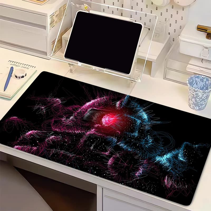 Tappetino per Mouse Meccanico Warrior G-Gundam Z-Zaku II, Tappetino per Tastiera PC Gaming Varmilo, Tappetino da Scrivania, Tappeto per Gamer, Mousepad