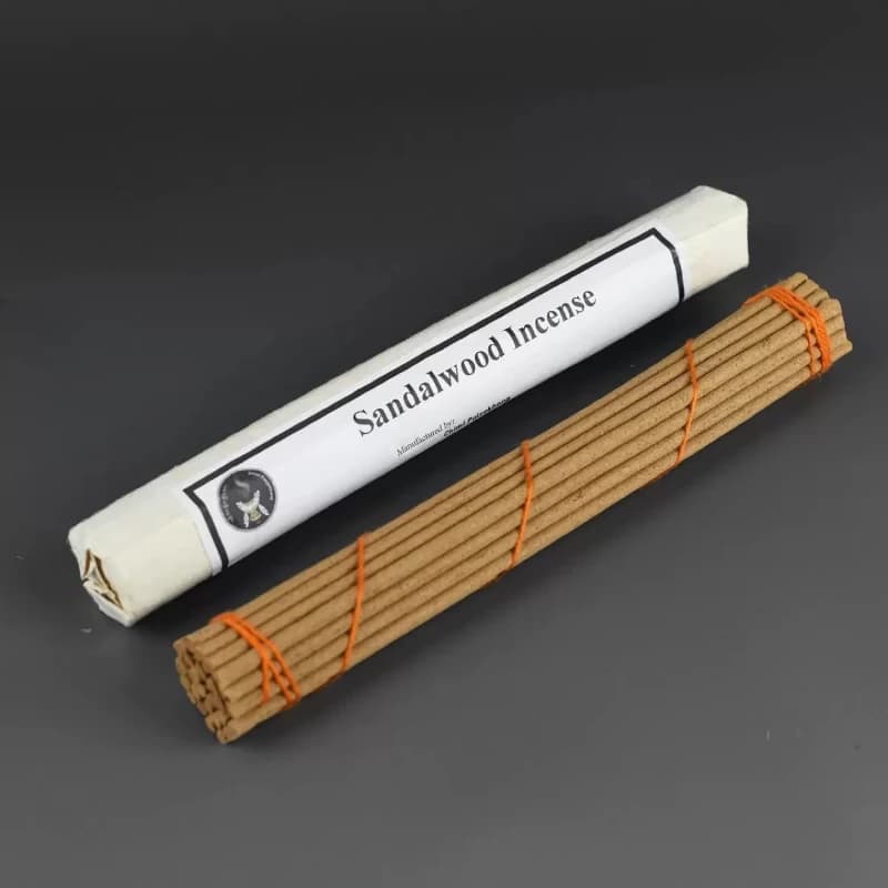 Bastoncini di incenso in legno di sandalo in stile tibetano per culto in templi, studio, meditazione, favoriscono il sonno, eliminano gli odori, purificano l'aria, bastoncini di incenso.