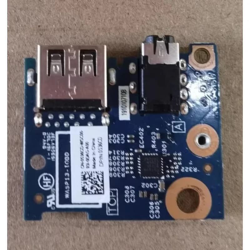 Scheda del pulsante di accensione originale per DELL Inspiron 5390 5391 7391 Latitude 3301 Scheda audio USB