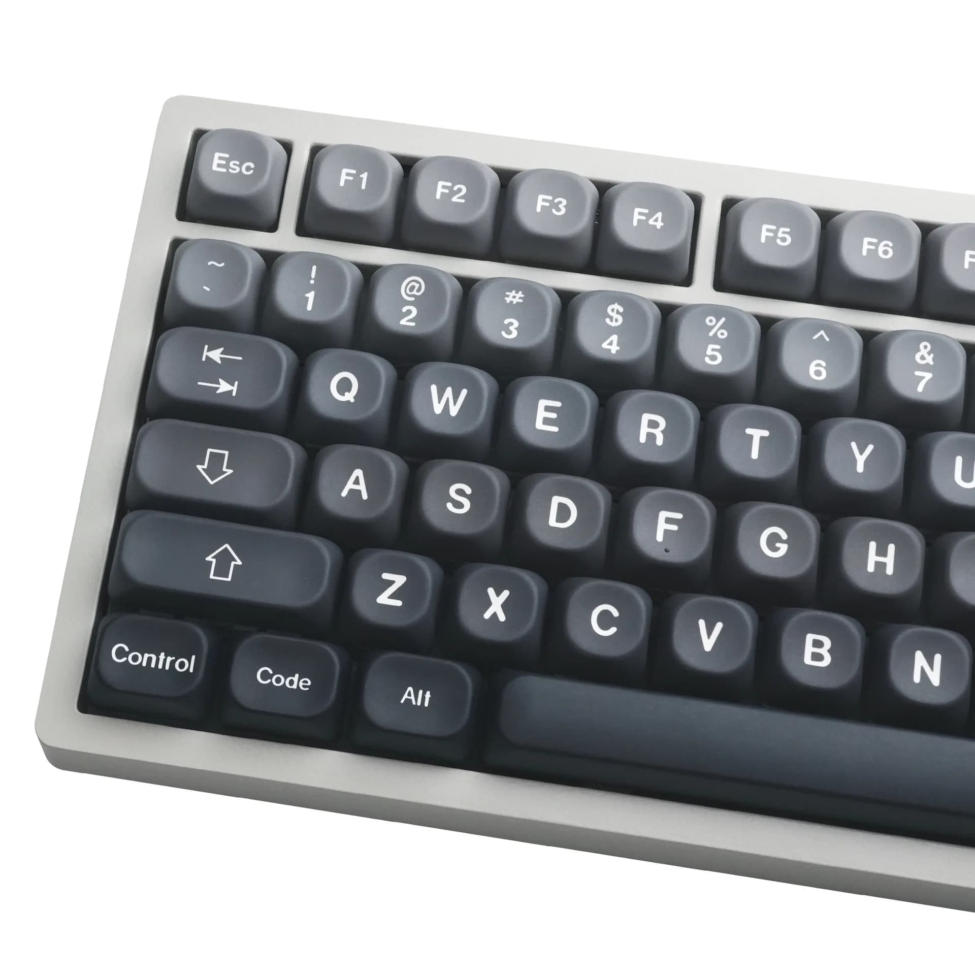 Gradual change keycap gray moa highly adaptable customized mechanical magnetic axis keyboard AliExpress Amazon cross-border