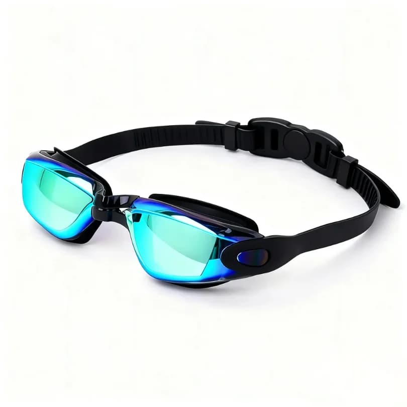 Adult HD Swimwear, Fashion, Universal, Silicone, Waterproof, Anti-fog, Electroplated, New Style