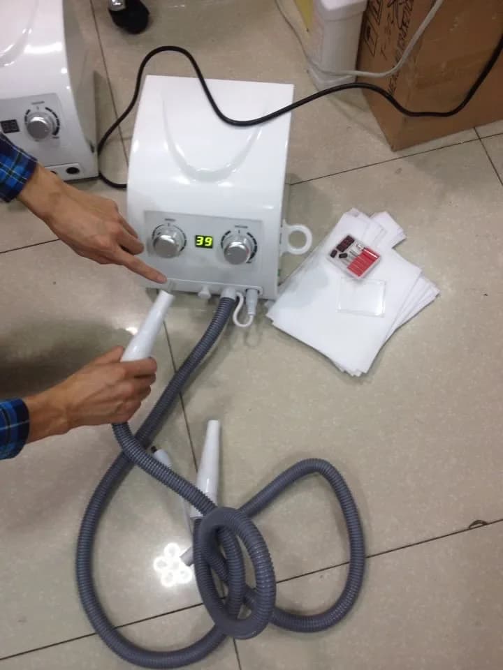 Nuovo Aspiratore Professionale per Unghie di Mani e Piedi, Micromotore con Sistema di Raccolta Polvere, Attrezzatura e Strumento