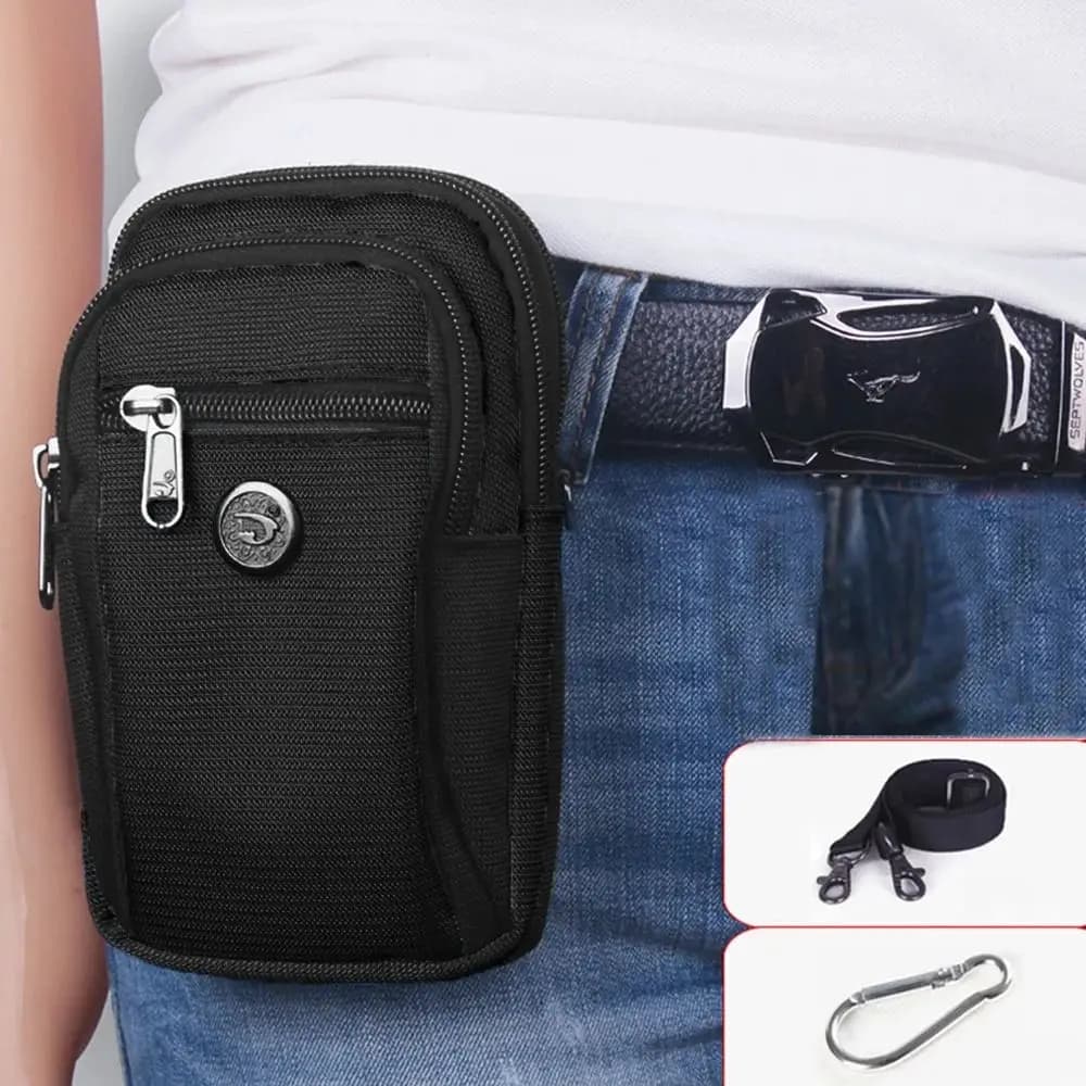Oxford uomo donna marsupio nuova piccola borsa multifunzionale sport marsupio impermeabile borsa per cellulare borse da cintura maschili