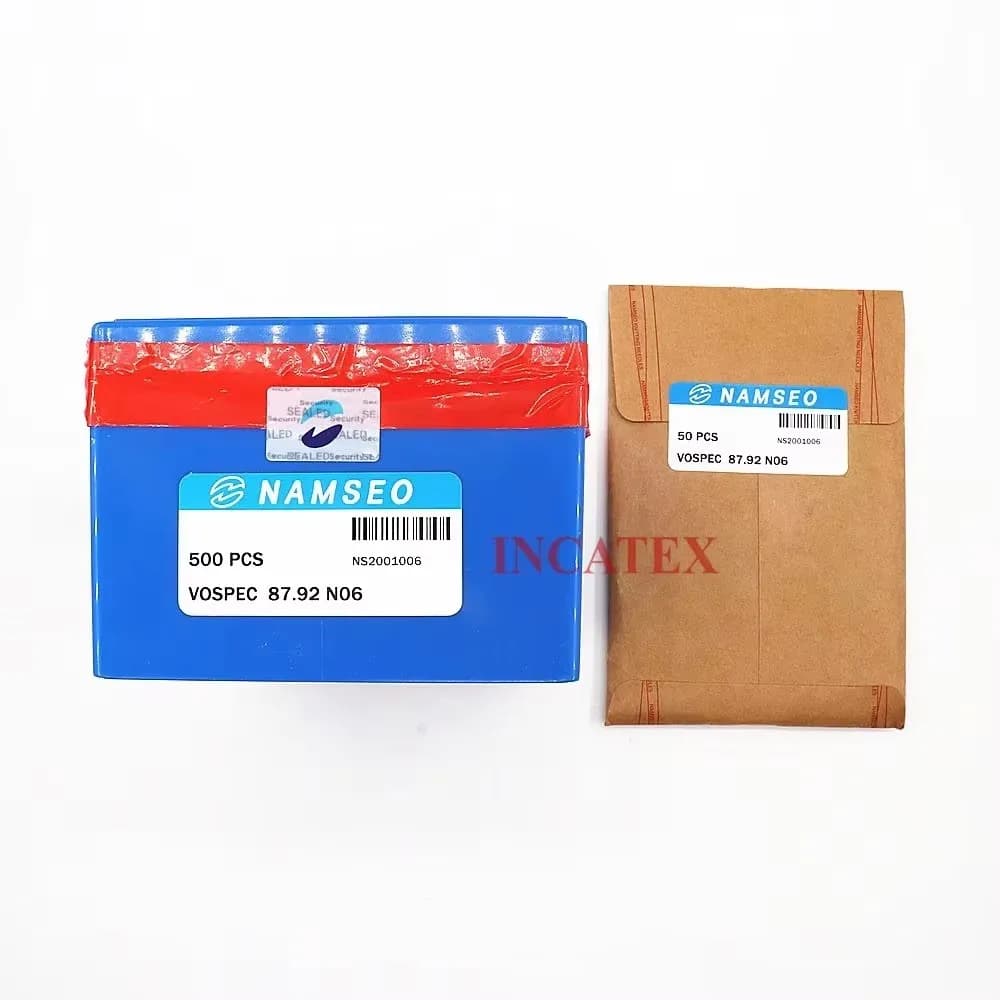 500 pezzi di aghi per maglieria originali coreani NAMSEO VOSPEC 87.92 N06 per macchina per maglieria Steiger
