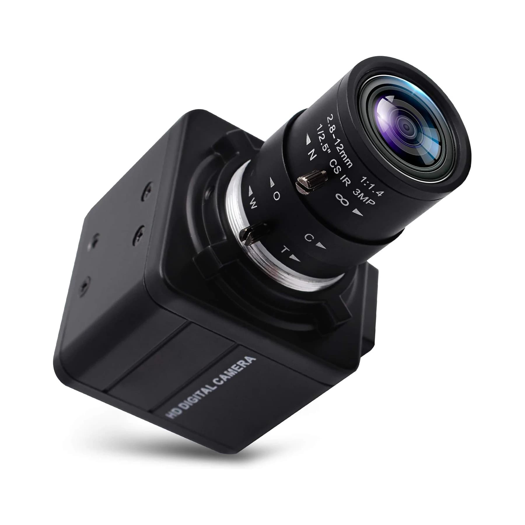 Webcam ELP 4K Ultra HD Zoom ottico 4X Obiettivo variabile 2.8-12mm Fotocamera Web USB 3840x2160 a 30fps IMX317 CMOS Fotocamera USB