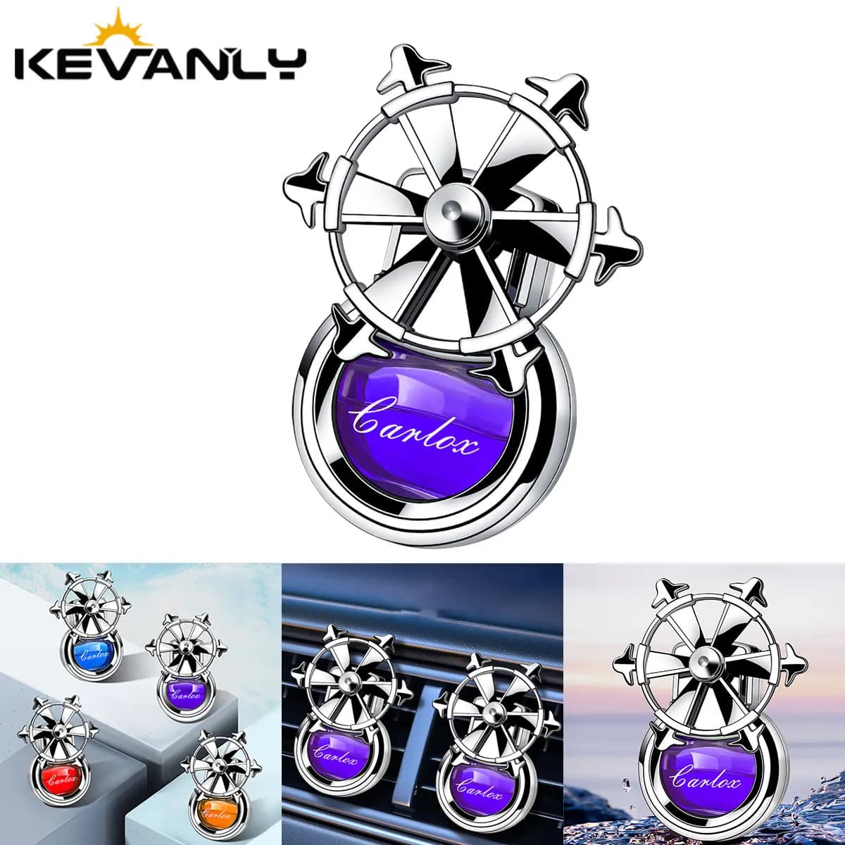 Car Mounted Perfume Car Air Vent Fragrance Air Outlet Liquid Aromatherapy Car Decoration Fragrance Car Lasting Fragrance