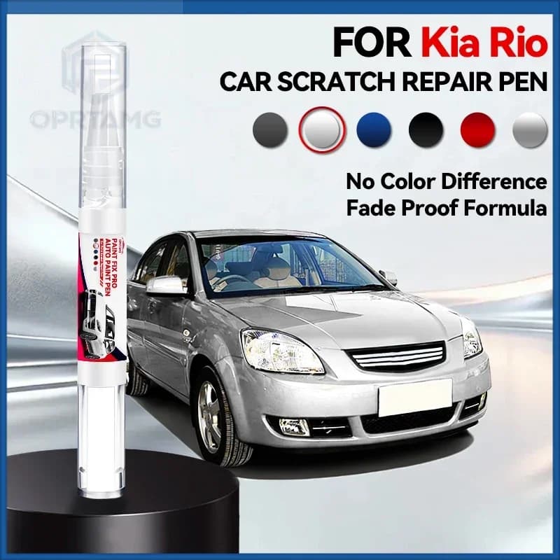 Purpose Vehicle For KIA Rio 2000-2025 JB DC UB YB Paint Repair Pen Touch Up Scratch Remover DIY Auto Accessories Black White Sil