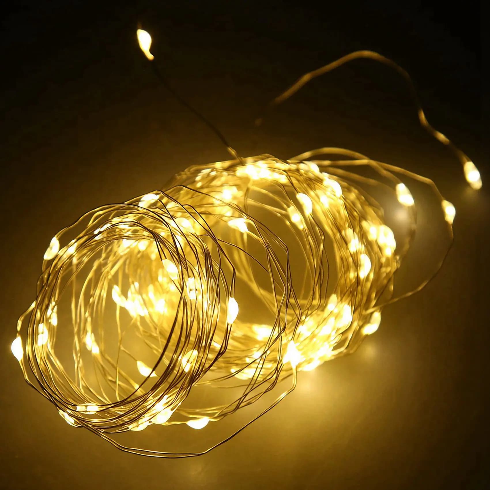 3X Solar String Lights, 10M 100LED Outdoor String Lights, Waterproof Decorative String Lights For Patio, Garden-A68E