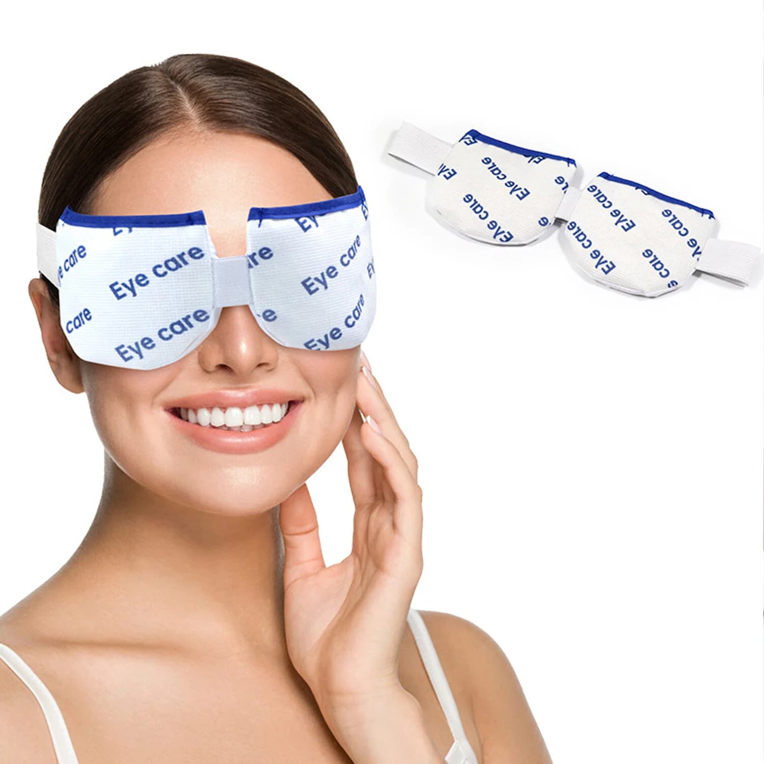Impacco per Occhi Caldo/Freddo per Microonde – Perline in Ceramica per Vapore Delicato, Riutilizzabile Caldo/Freddo per Occhi, Regalo per la Cura Personale per Donne/Mamme