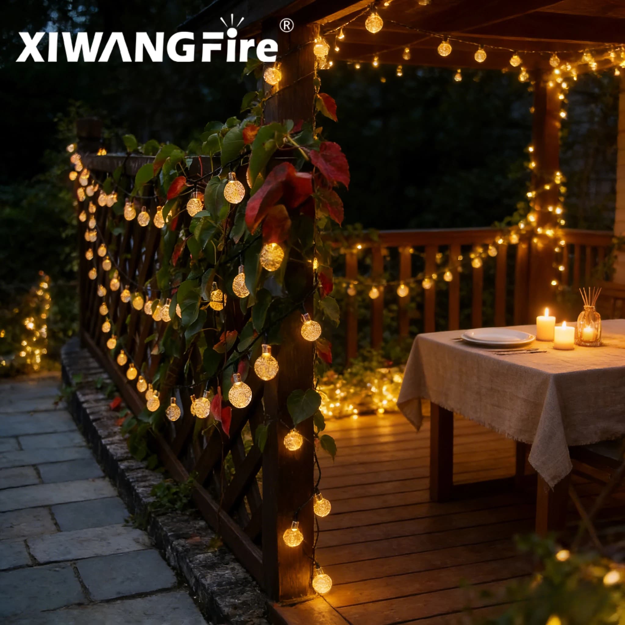 Catena Luminosa USB a Bolle, Luci Fatate con Perline di Cristallo, 1.5/6/10m 10/40/80 LED, 8 Modalità Bianco Caldo per Matrimoni Feste Natale