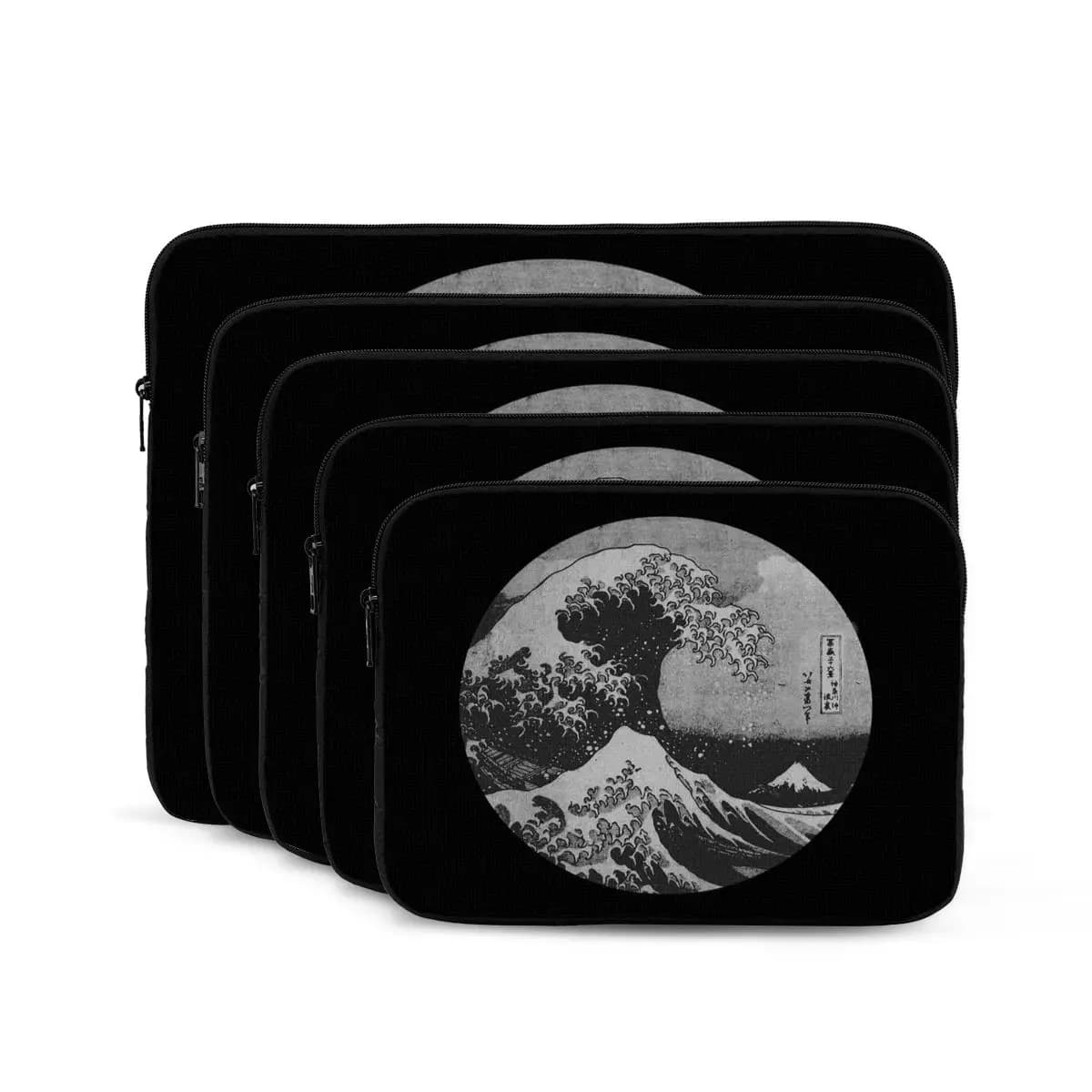 The Great Wave Off Kanagawa Borsa per laptop per notebook Custodia per notebook da 10 12 13 15 17 pollici Custodia antiurto per tablet