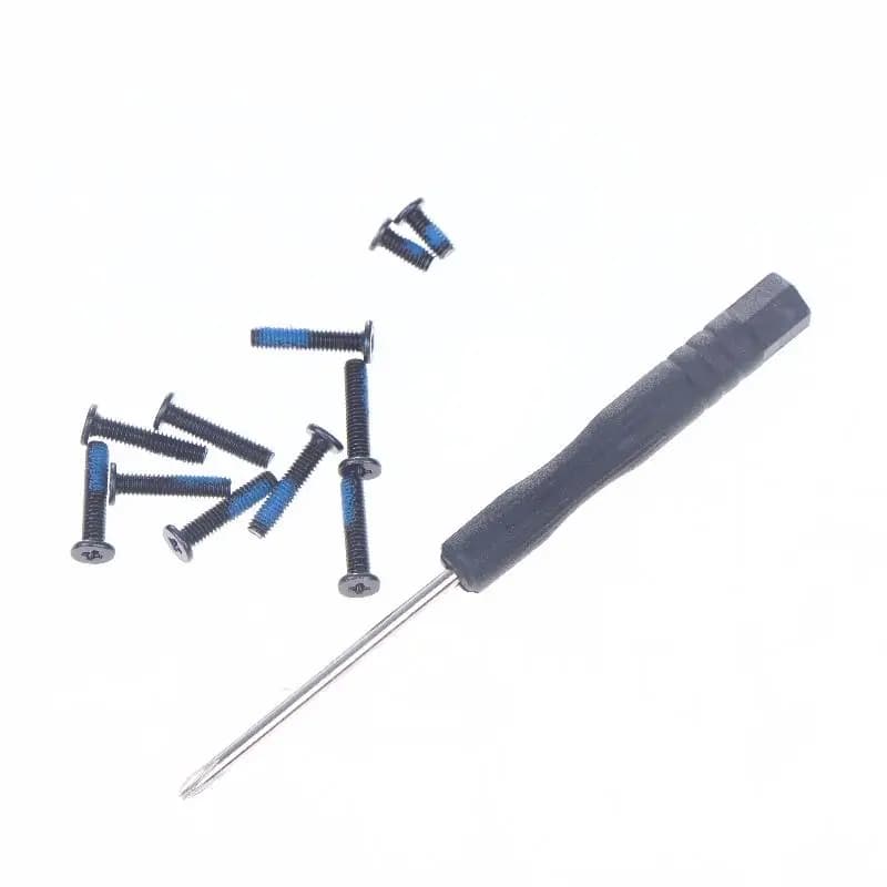 1 Set di accessori per la riparazione del computer Viti della custodia della copertura inferiore del laptop nero di ricambio per TUF FA706 FX706