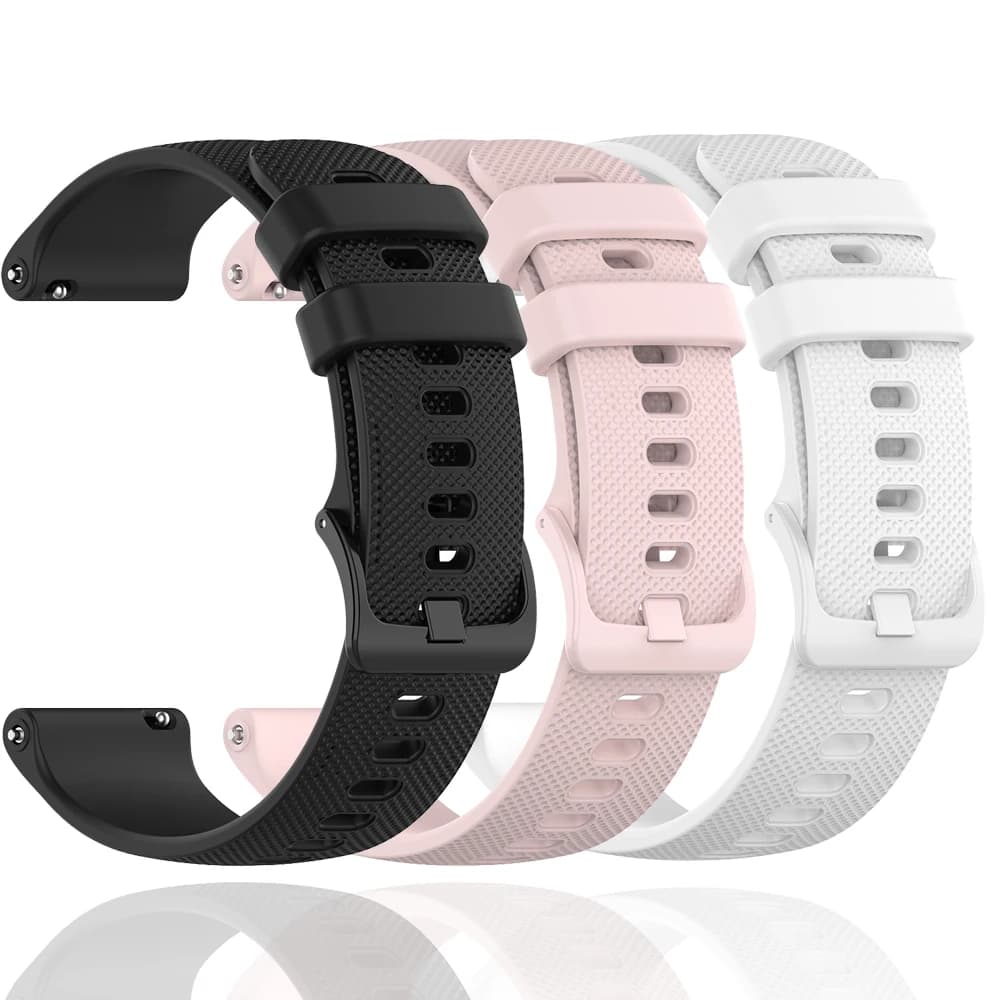 18 20 22mm cinturino per orologio intelligente per Garmin Venu SQ 2S 2 Plus/Vivoactive 4S 3 4 cinturino in silicone Forerunner 245 645 braccialetto