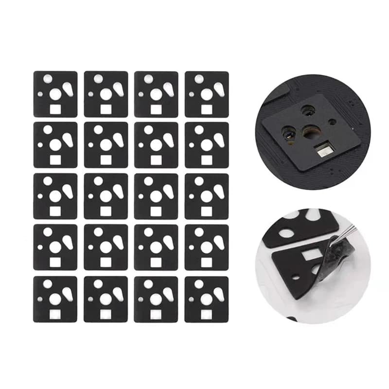 120 Pezzi di Cuscinetti PORON PE EVA per Tastiere Meccaniche, Adesivi per Switch PCB, Guarnizioni in Schiuma per Migliorare BM60/65/68/80 XD64-F(x)