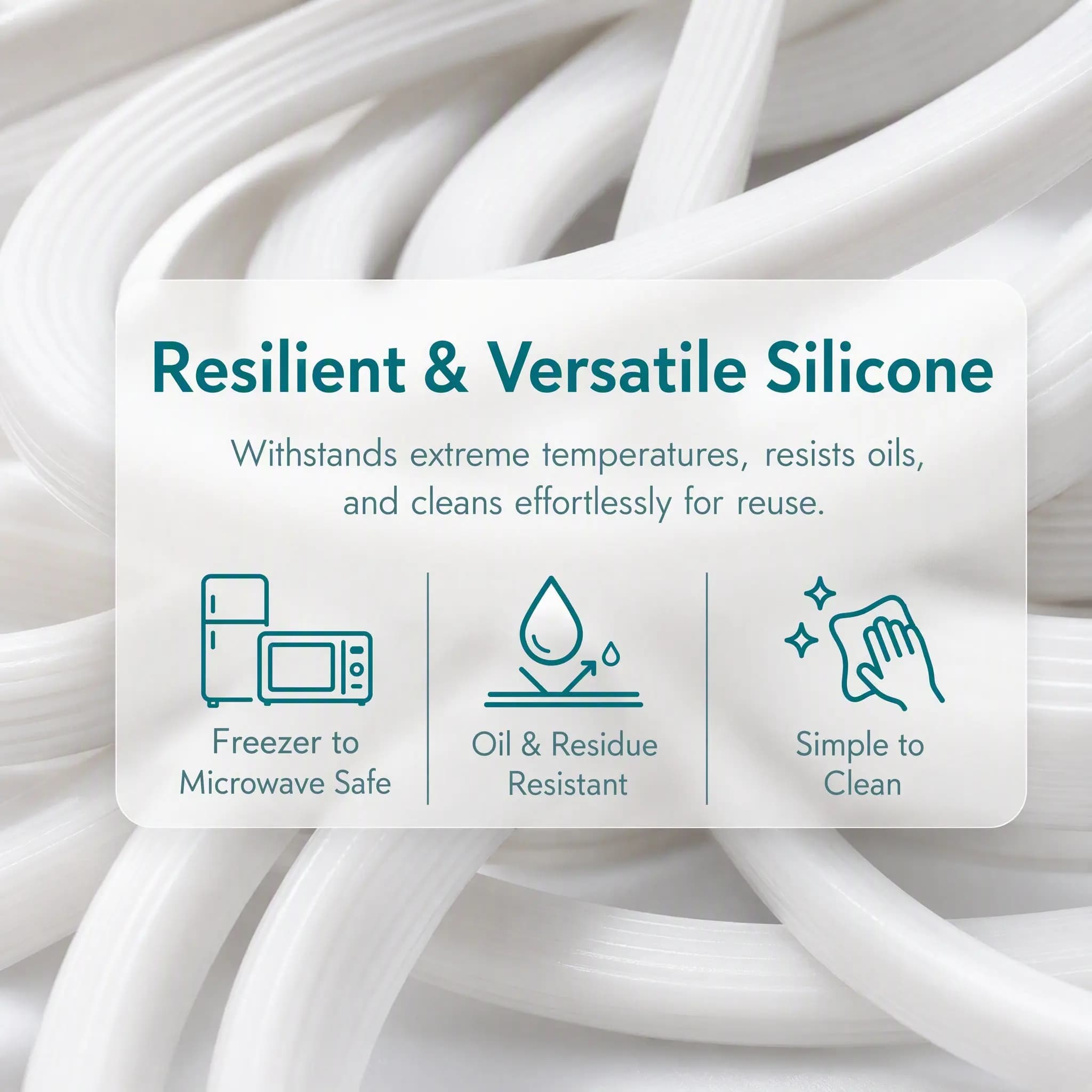 16Ft Silicone Gasket for Lunch Box Lid Sealing Ring for Glass Food Containers Meal Prep Storage Box Seal Replacement Cuttable