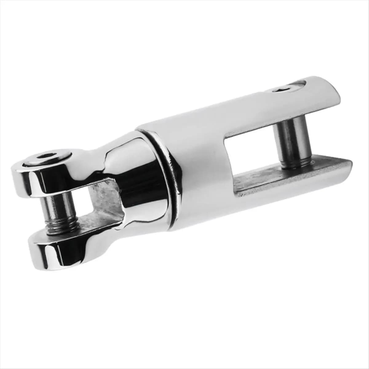 HGHO Boat 316 Stainless Steel Anchor Chain Swivel Anchor 10-12mm Chain Rotation Connector 2 Sections