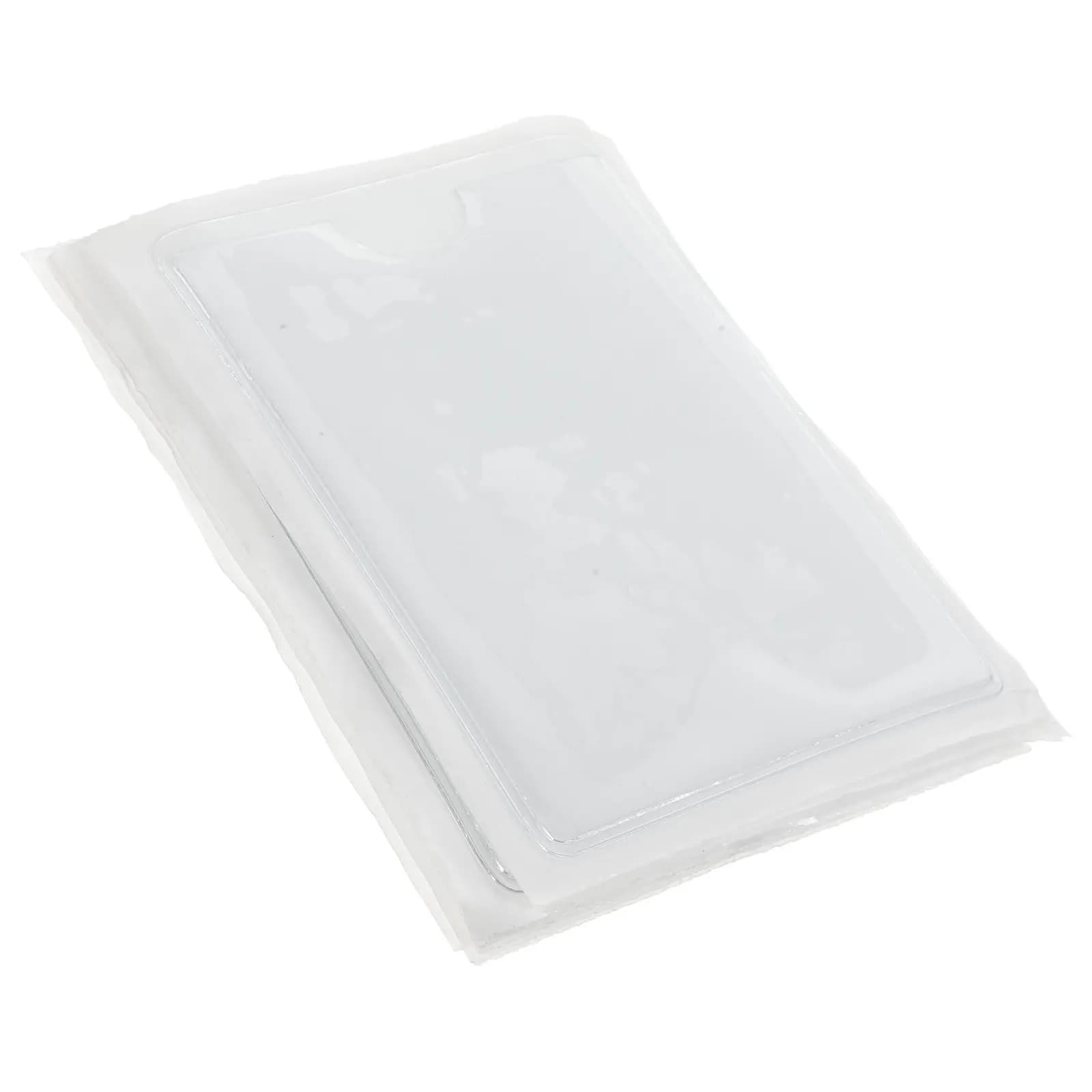 10 Pezzi Buste Porta Carte Trasparenti Autoadesive in PVC Robusto per Protezione Carte, Scatole di Consegna e Magazzino