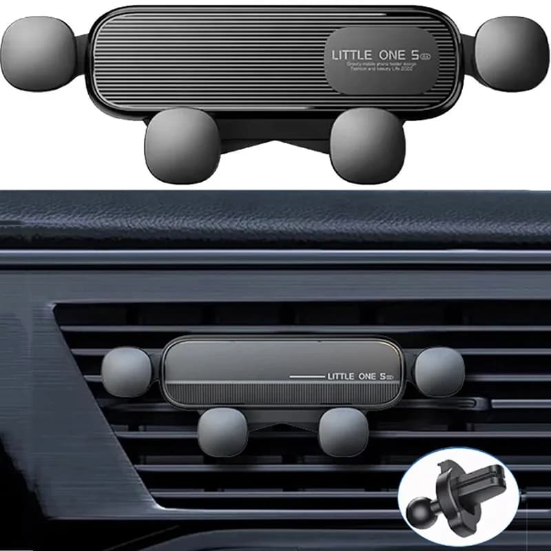 Air Vent Mount Clip Design Quick Mount Car Phone Access Universal Phone Holder Stand For Car Air Vent Smartphone Portable Kit