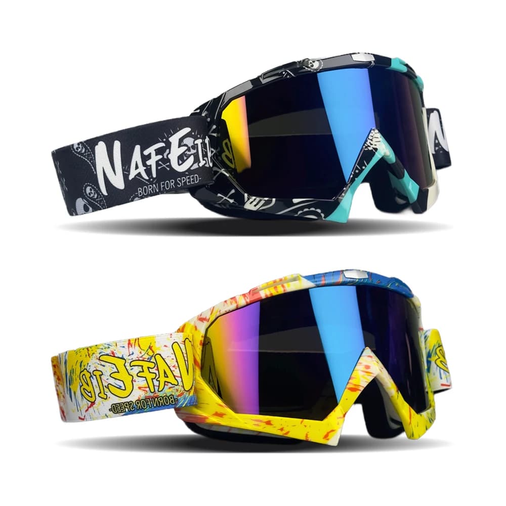 Nuovi occhiali da moto Occhiali da ciclismo Outdoor Off-Road Sci Sport MX ATV Dirt Bike Occhiali da corsa Occhiali da motocross Occhiali da bici