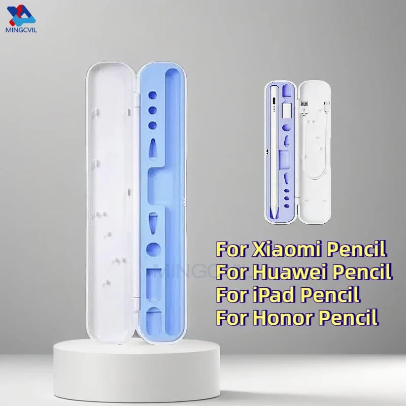 Scatola universale per matite per Apple Pencil 2 1 Cover per Xiaomi Pencil Stylus Custodia protettiva per portapenne per scatola stilo Huawei