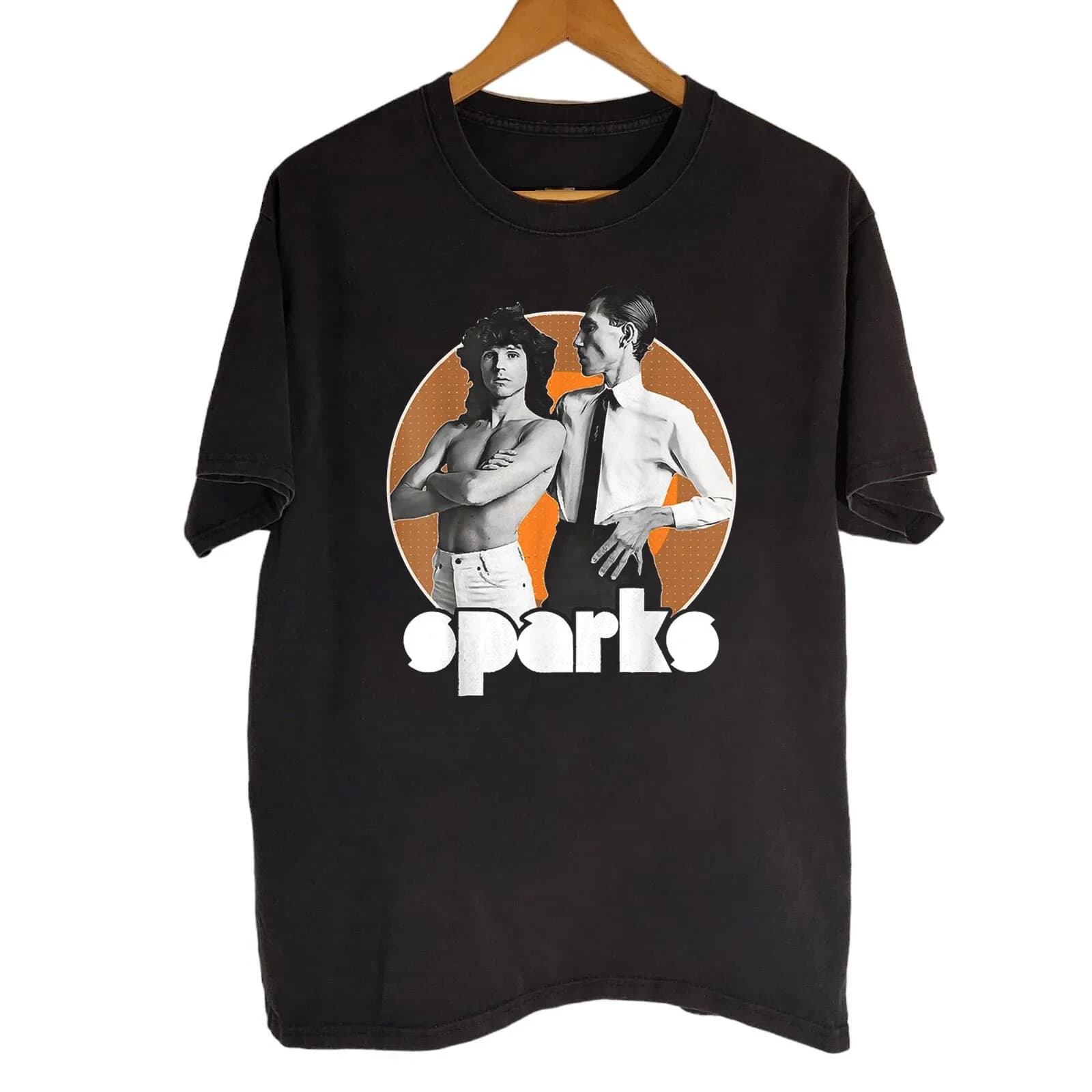 Sparks Band Black Cotton Unisex S-5XL Gift For Fans Shirt DS427