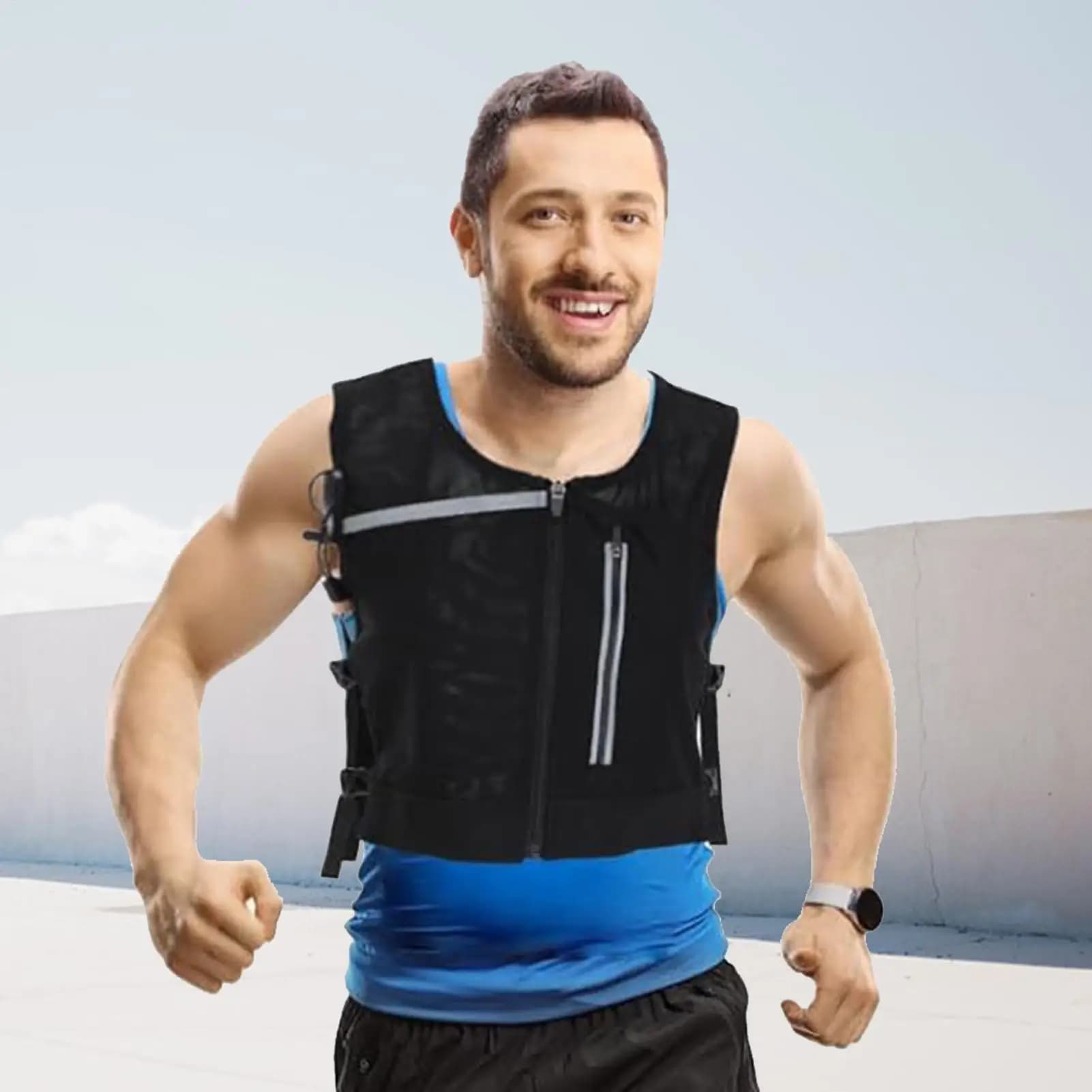 Running vest for women Cycling chest bag sweat resistant hydration vest for racing, outdoor climbing, night camping