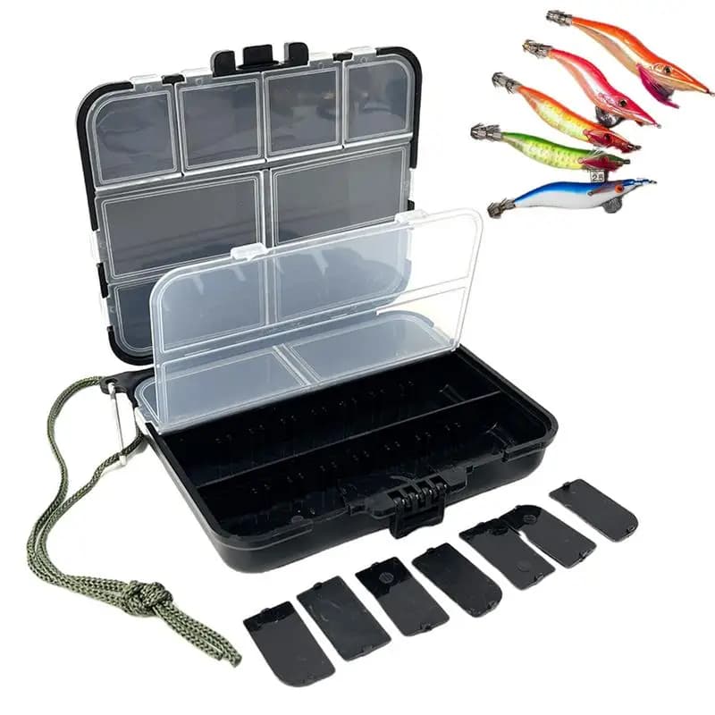 Tackle Organizer Tackle Utility Box with Tackle Container Storage Organizer Box for beads handicraft fishing jewelry