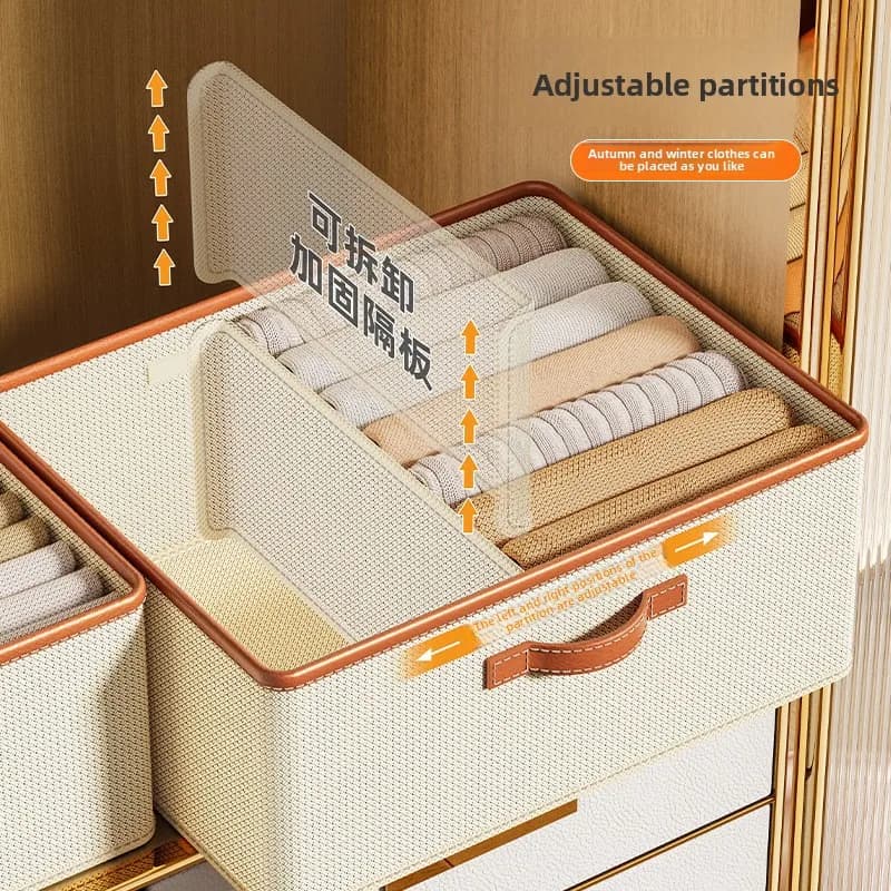 Clothes storage box, foldable intimates storage box, wardrobe classification storage box, for home clothes storage handy gadget