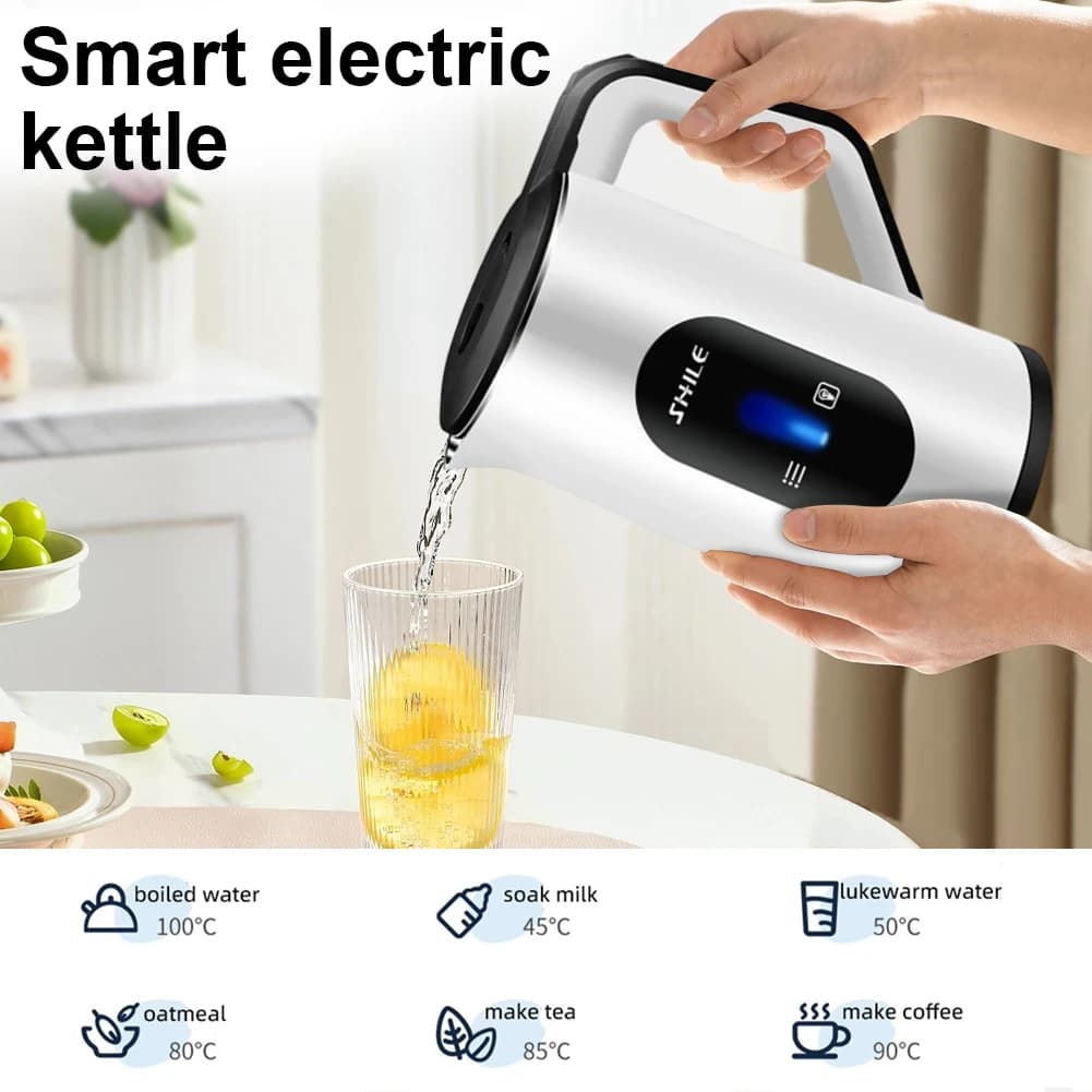 2,2L Stainless Steel Electric Kettle, 1500W, Quick boiling, Automatic Switching, Hot Water Thermal Kettle