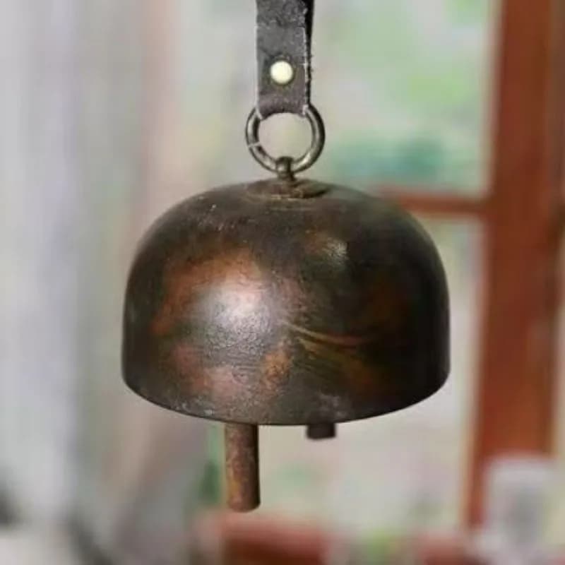 Copper Wind Chime Tibetan Meditation Wind Chimes Outdoor Sound Healing Hand Bells Yoga Diapason Hanging Percussion Instruments