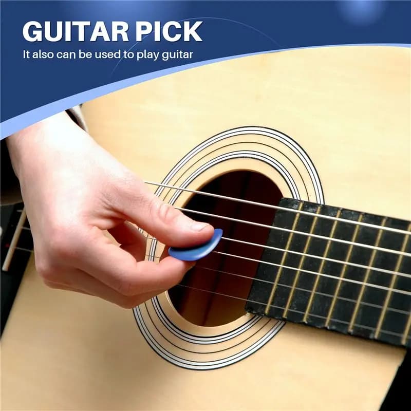 B04B-10 Pcs Opening Pry Tool For Cell Phone Mobile Phone Screen Case LCD Laptop Repair /Guitar Pick Light Blue