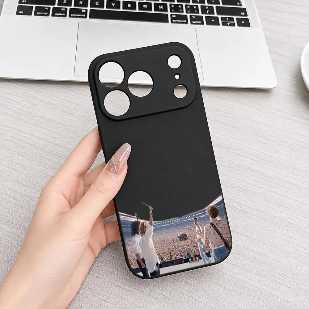 HD Famous Band Queen Phone Case For iPhone 17 Air 16 15 14 Plus 13 12 11 Pro Max 16e Shockproof HD Clear Back Cover HYBXAXC