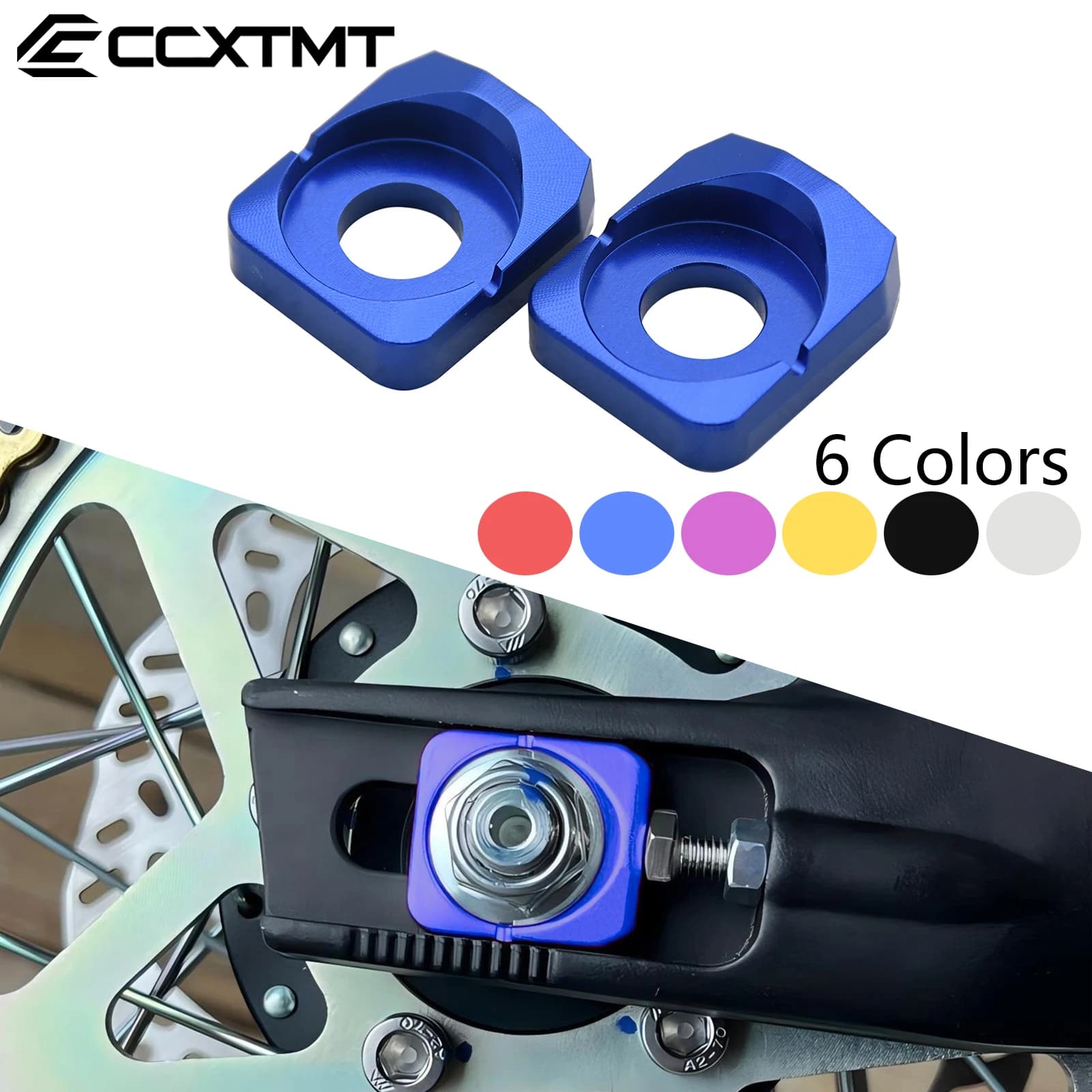 Motocross Axle Posterior Blocks Adjustment Chain For Sur-Ron Surron Light Bee X & Light Bee S Electric Bike Motorcycle Parts Universal