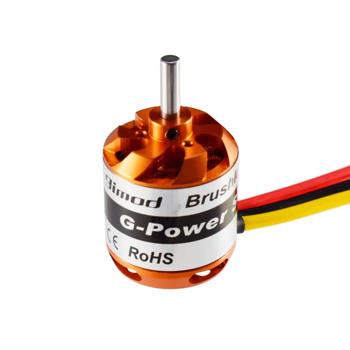 DIYmall D2836 Brushless Outrunner Motor 750-1500KV 2-4S 4mm Shaft 70g 40A ESC Large Thrust for RC Airplane Helicopter Drone