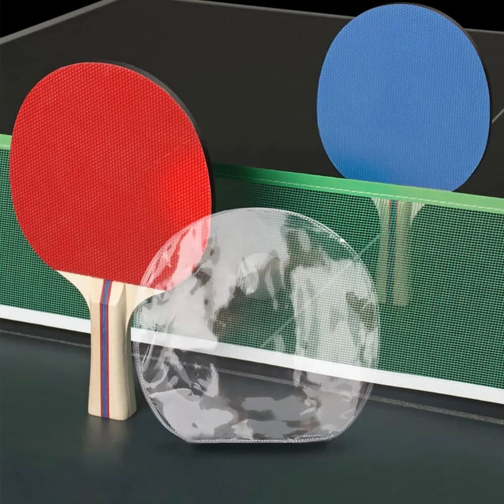 2 pcs protective film for ping pong rack cover transparent maintenance rubber protection film ping pong racking tool