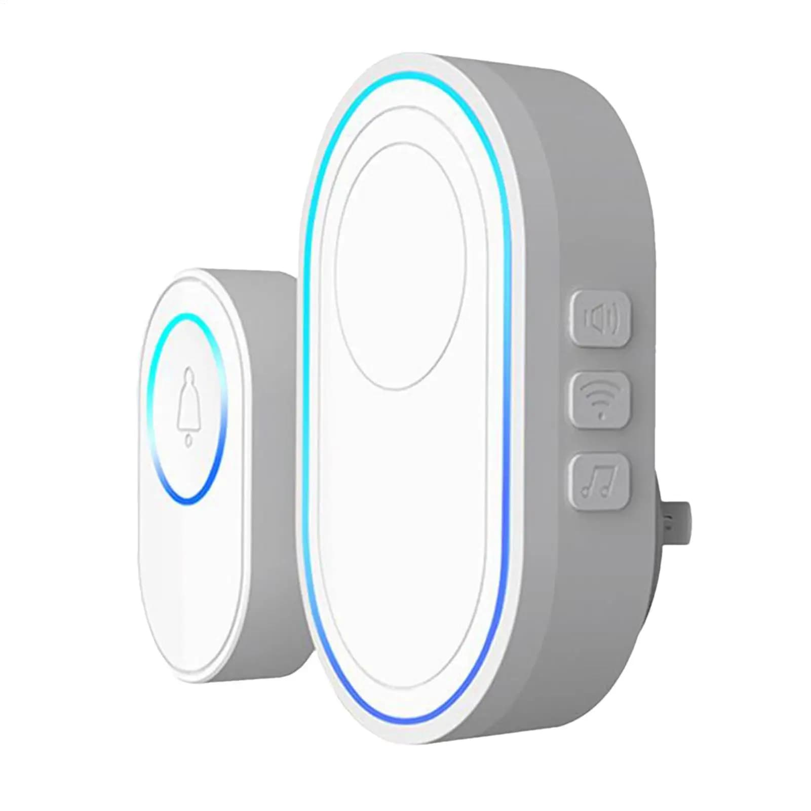 Allarme ingresso carillon porta wireless Carillon intelligente wireless Sistema di benvenuto Avvisi Dispositivo di notifica ingresso per negozio aziendale domestico