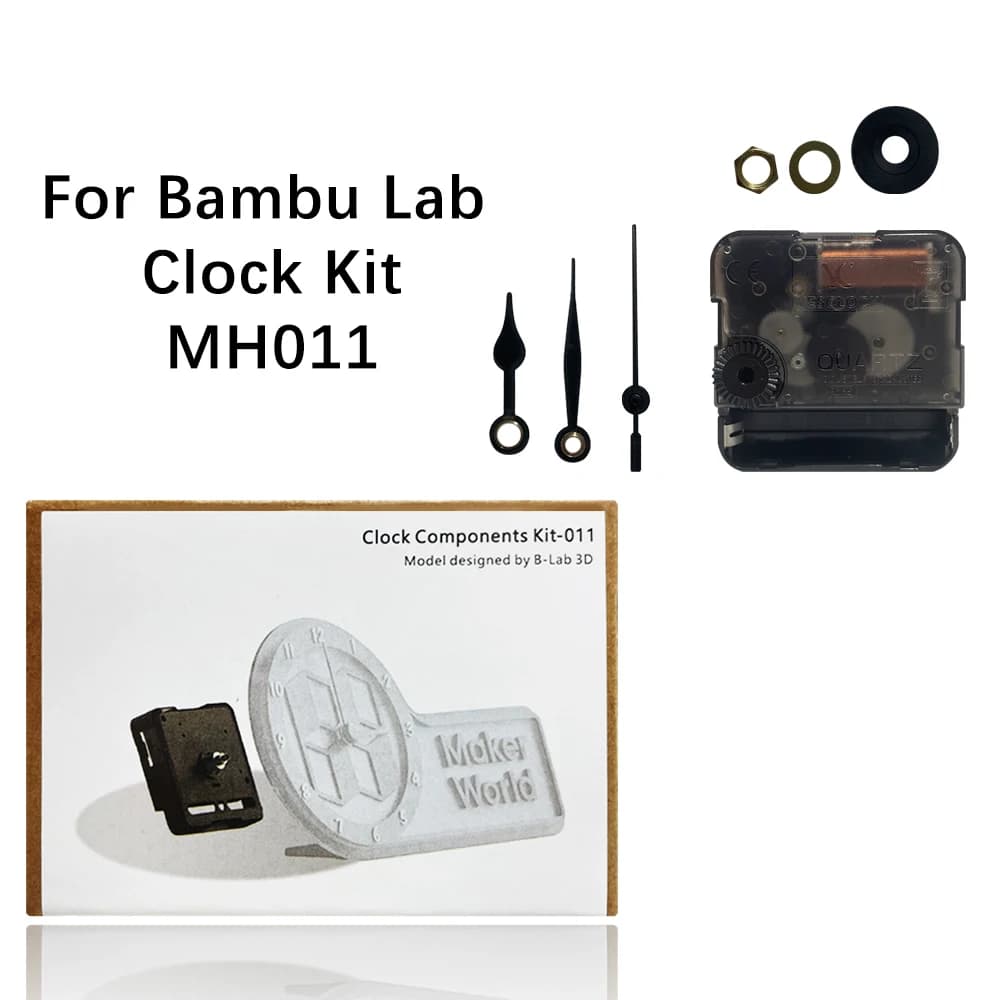 Kit Componenti Orologio Bambu Lab MH011 per Modelli Creativi di Stampa 3D - Forniture per Maker Bambulab