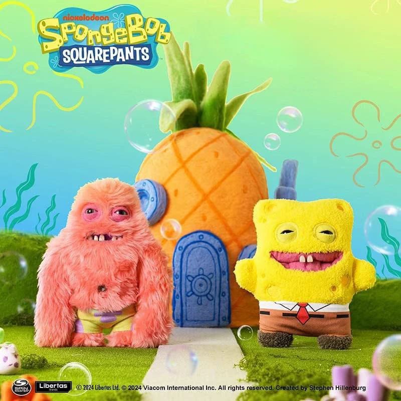 Spongebob Squarepants Patrick Star Series toys of plush Small monsters Funny monster tooth Birthday Christmas gift